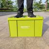 Industrial Style Plastic Storage Box for Camping, Household, or Car Trunk