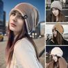 Thickened Beanie Caps Ear Protection Bonnet Cap Fashion Winter Hats  for Men Women