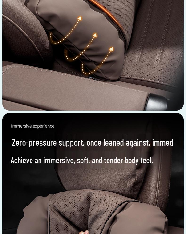 Mercedes-Benz Neck & Lumbar Support Pillow for C-Class, GLC, S-Class, A-Class, GLE, V-Class, EQ
