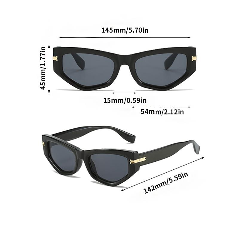 Cat Eye Sunglasses Men Women Fashion Irregular Gradient Eyewear Stylish Glamour Female Sun Glasses Trend Cat Eye Shades