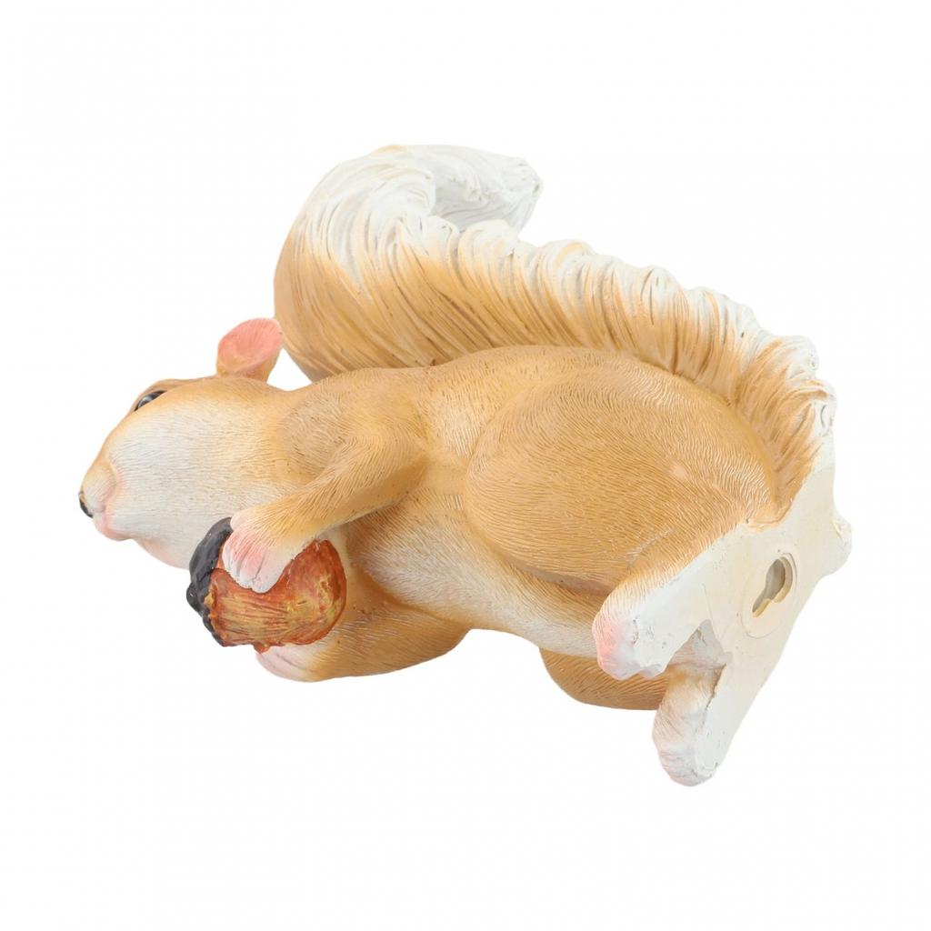Adorable Animal Garden Decoration Squirrel Statue Lifelike Design