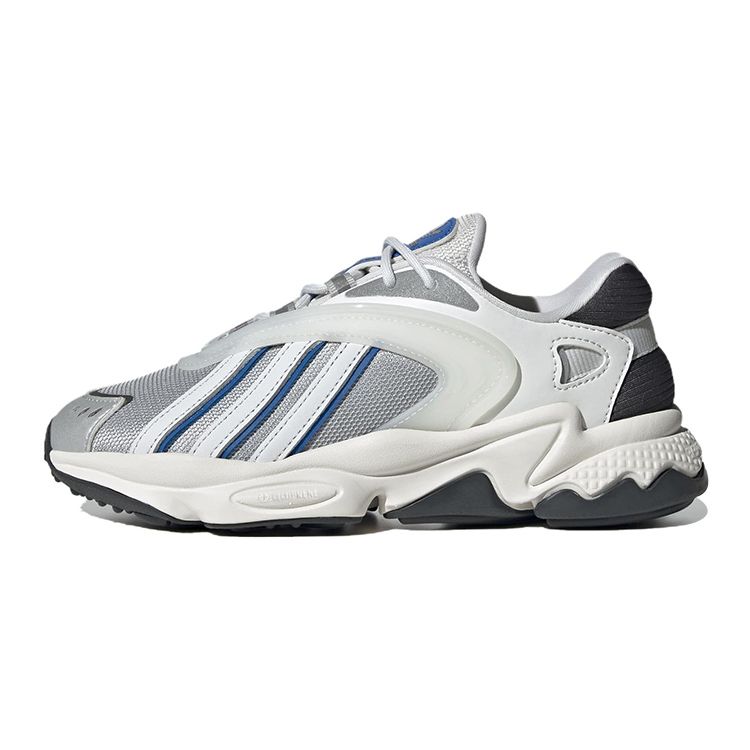 Adidas Originals Oztral Breathable Low-Top Sports Casual Shoes Kids Sneakers White Silver HR0266