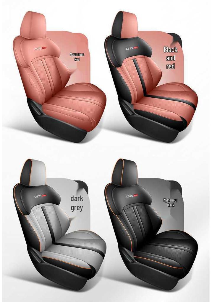 Changan CS75 PRO 2625 Car Seat Cushion - Universal Perforated Leather, Full Coverage for All Seasons