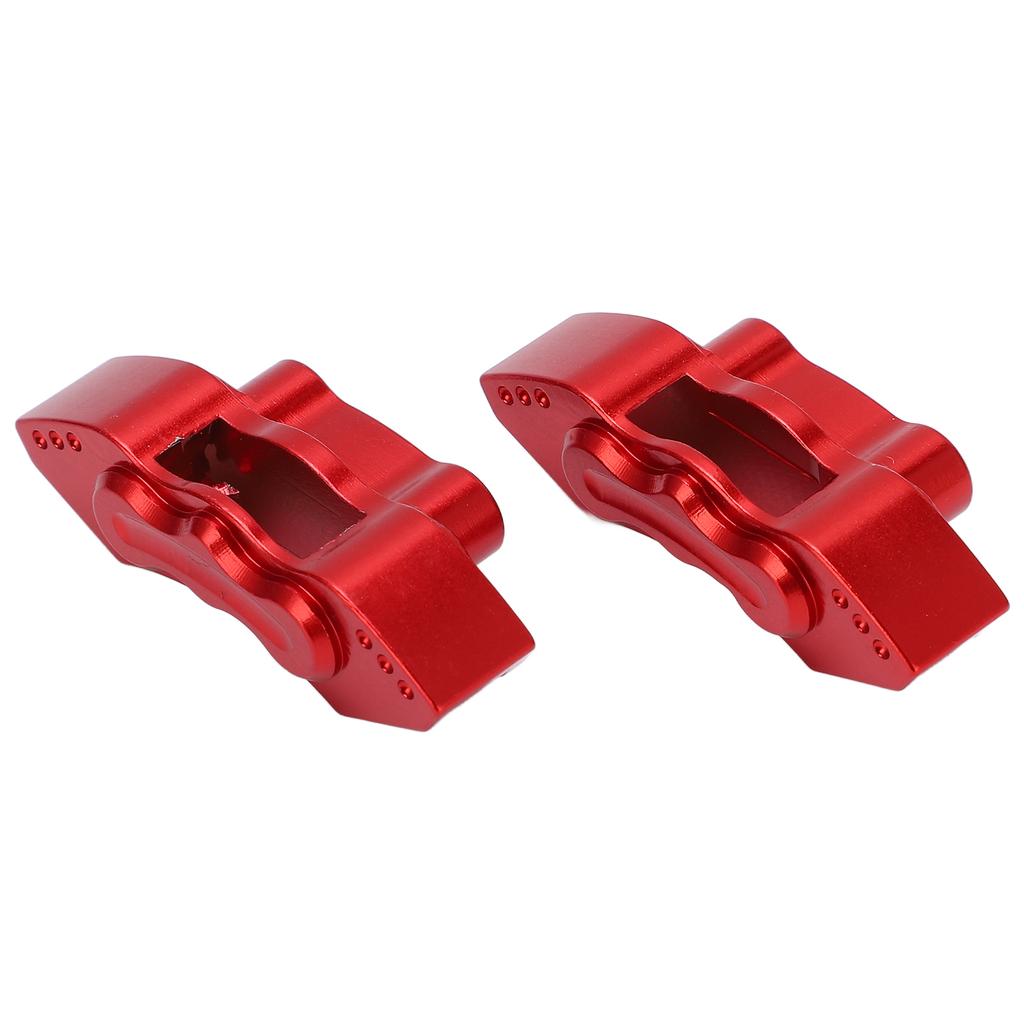 2pcs Set Metal Front Rear Brake Disc Calipers for LOSI SUPER BAJA REY 1 6 RC Car Upgrade PartsRed