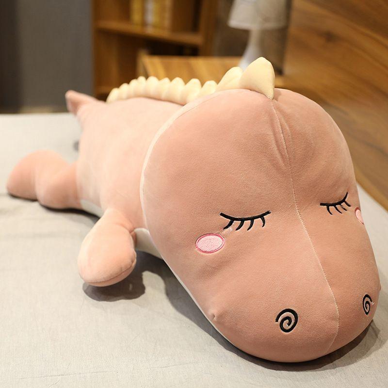 Dinosaur Toy Plush Cartoon Doll Sleeping Throw Pillow Decorate Gift Children