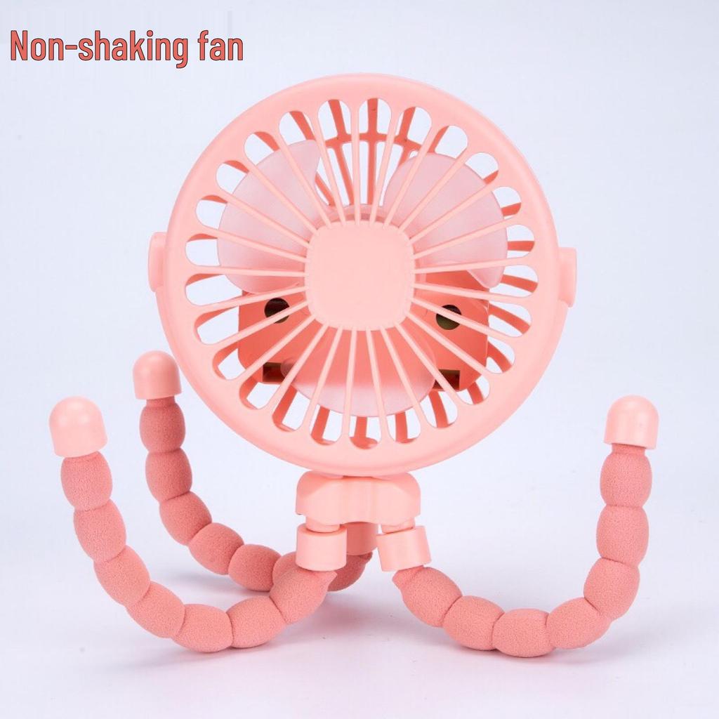 Ventilator Portabil Caracatiță: Reîncărcabil prin USB, Portabil, Mic și Versatil.