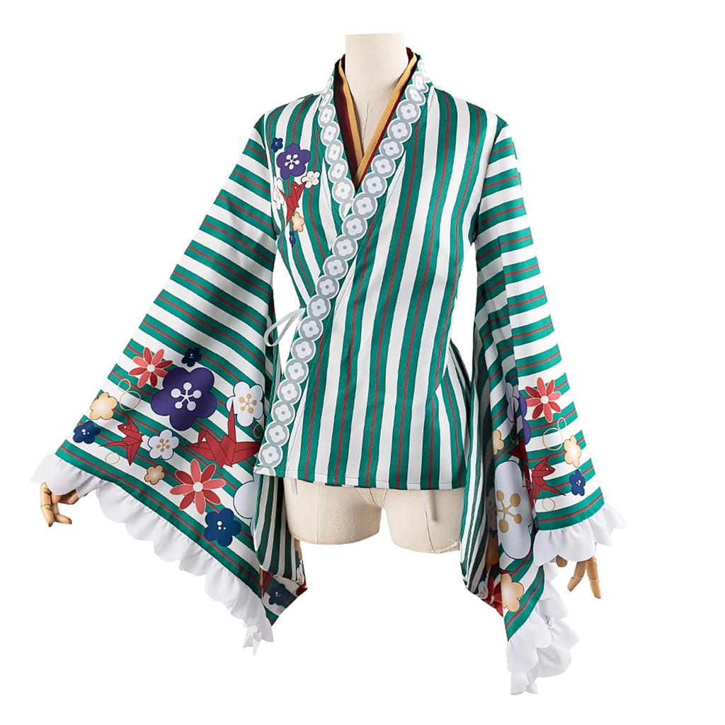 [Milky Time] Uma Musume Nice Nature Cosplay Halloween Anime Hakama Furisode (M)
