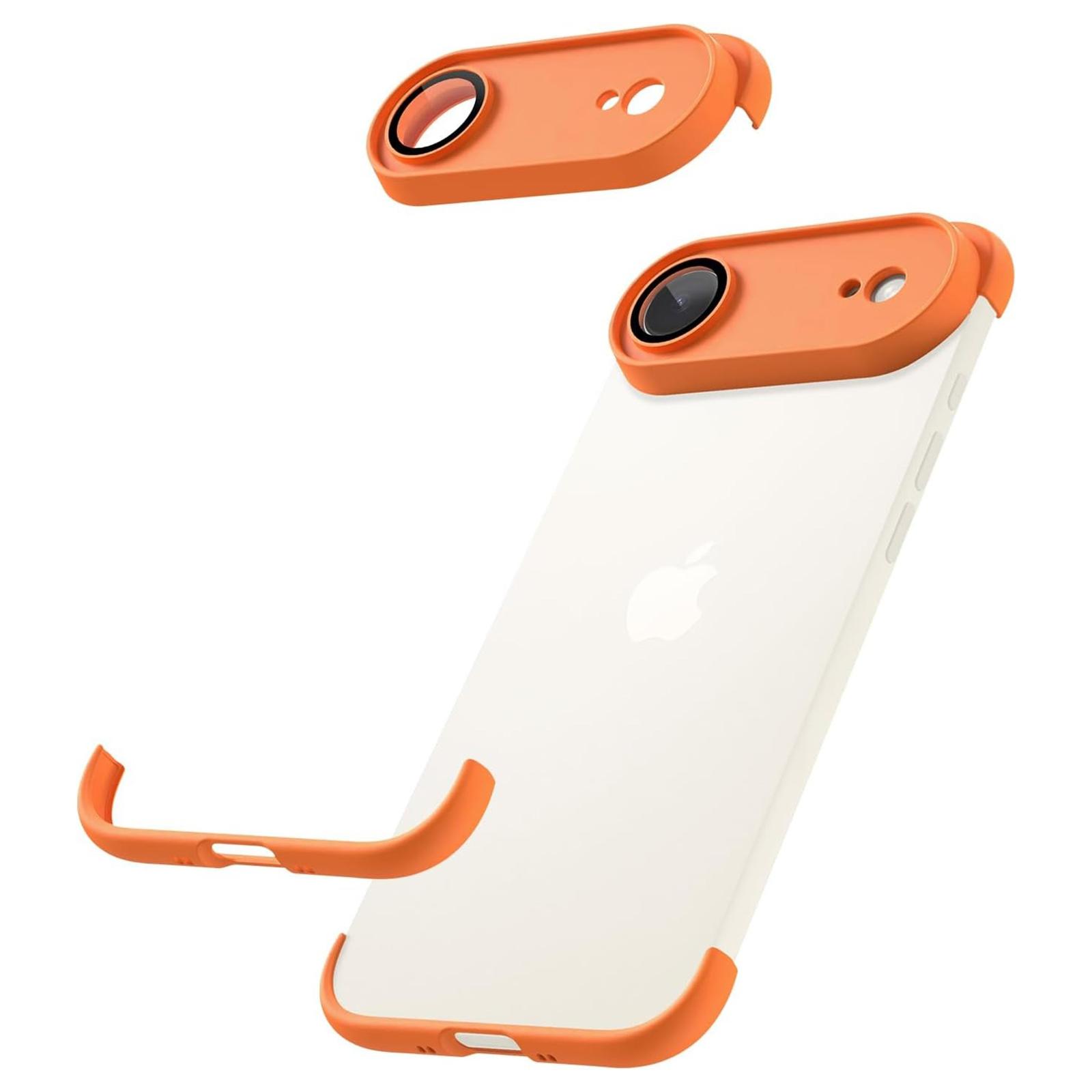 

Для iPhone Air Case Безкаркасна накладка на кути телефону Бампер з ТПУ із захистом об єктива камери