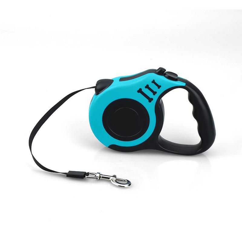 Fully automatic telescopic dog leash outdoor explosion-proof leash, leash does not restrain the hand, walking dog leash, pet supplies