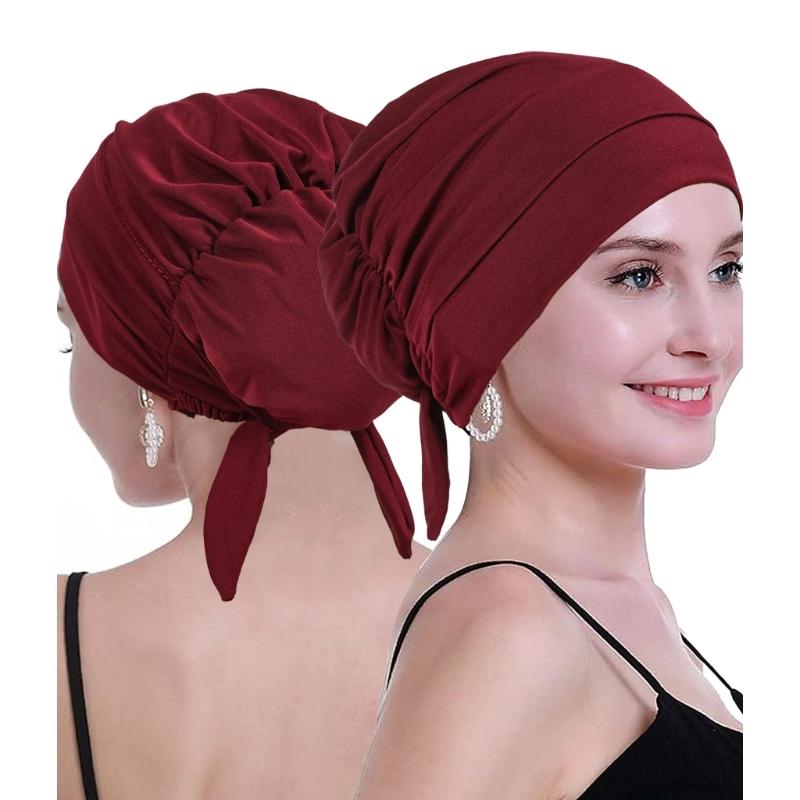 Women Headwrap Headwear Hat Hair Scarf Perfect for Festivals and Celebrations Breathable Head Cover Headscarf