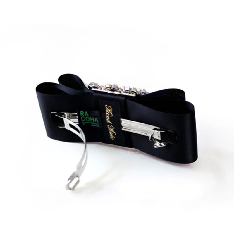 RACOHA Square Splendid Big Ribbon Hairpin