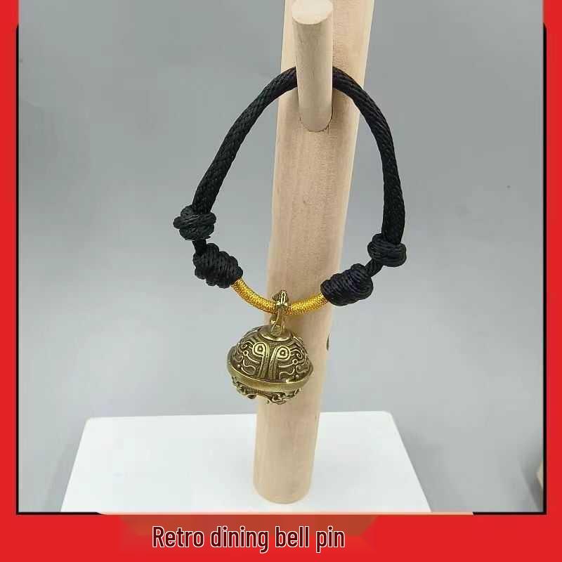 Adjustable Brass Pet Collar with Bell for Medium and Large Dogs & Cats - Teddy, Golden Retriever Necklace Accessories