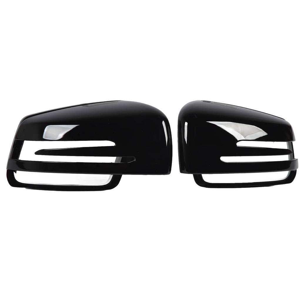 Rearview Mirror Cover A2128100964 Wing Mirror Cap Replacement For Benz S‑Class W221 C‑Class W204 CLS C218 E‑Class W212