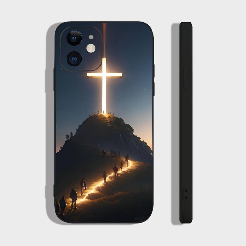 Bible Verse Jesus Christ Christian For Iphone 17 Air 16 Pro Max 15 14 13 Full Cover Anti-Shock MagSafe Cover