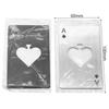 Creative Poker Card Shaped Beer Opener Stainless Steel Home Tool