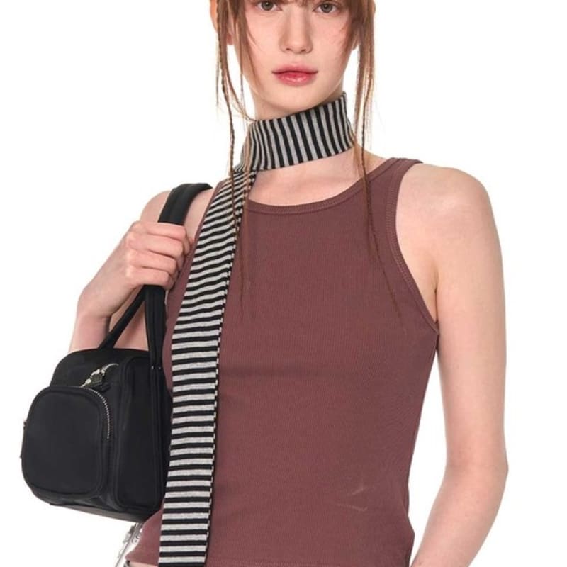 

ZIZEMUSEUM STRIPE MUFFLER (GRAY) FREE