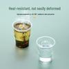 CHAHUA 140ML Thickened Disposable Plastic Cups