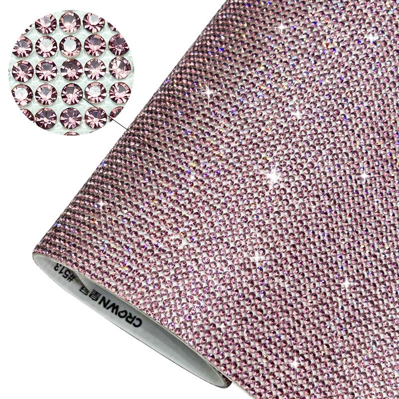 Self-Adhesive Rhinestone Sheets for DIY Car Decoration and Jewelry