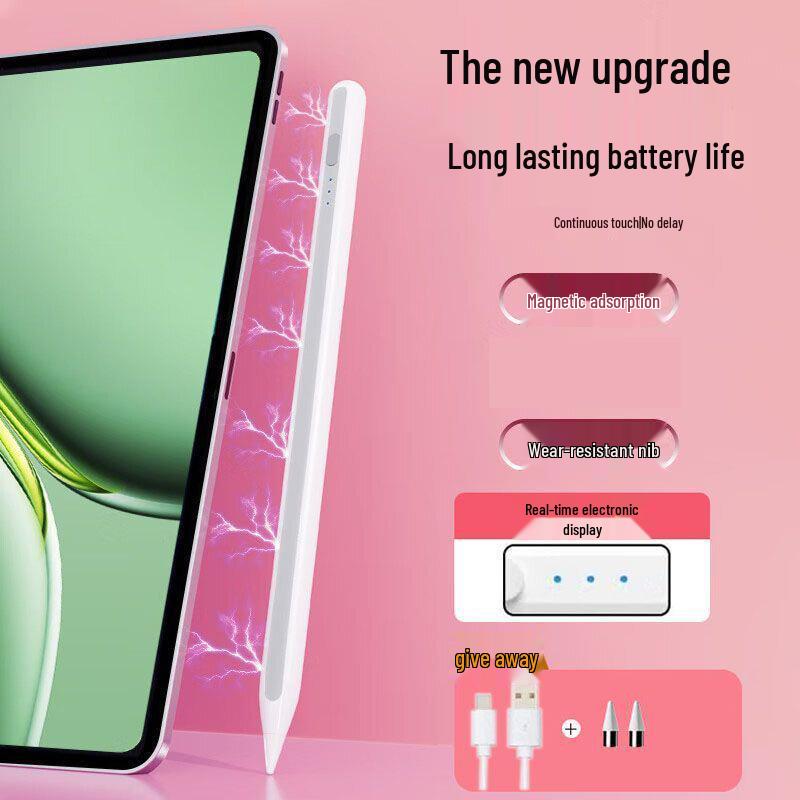 Active Stylus Pen for iPad - Apple Pencil & Tablet Compatible