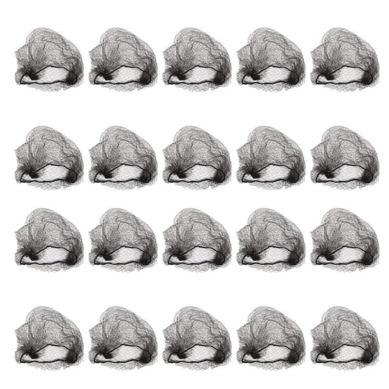 Hair Net 20/10Pcs Hair Nets Elasticity Invisible Elastic Mesh for Food Service, Ballet Bun, Sleeping, Women and Wig