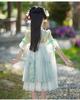 Spring 2025 Girls' Hanfu Dress - Fairy Tang Suit, Children's National Style, Chinese Spring Collection