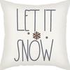 Nordic Christmas Snowman Pillowcase Linen Sofa Cushion Pillowcase New Style Christmas Pillowcase