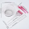5pcs Professional Hair Dye Sets, Hair Dye Bowls, Hair Dye Brushes, Hair Clips, Pointed Tail combs,Special for Real Hair Wigs