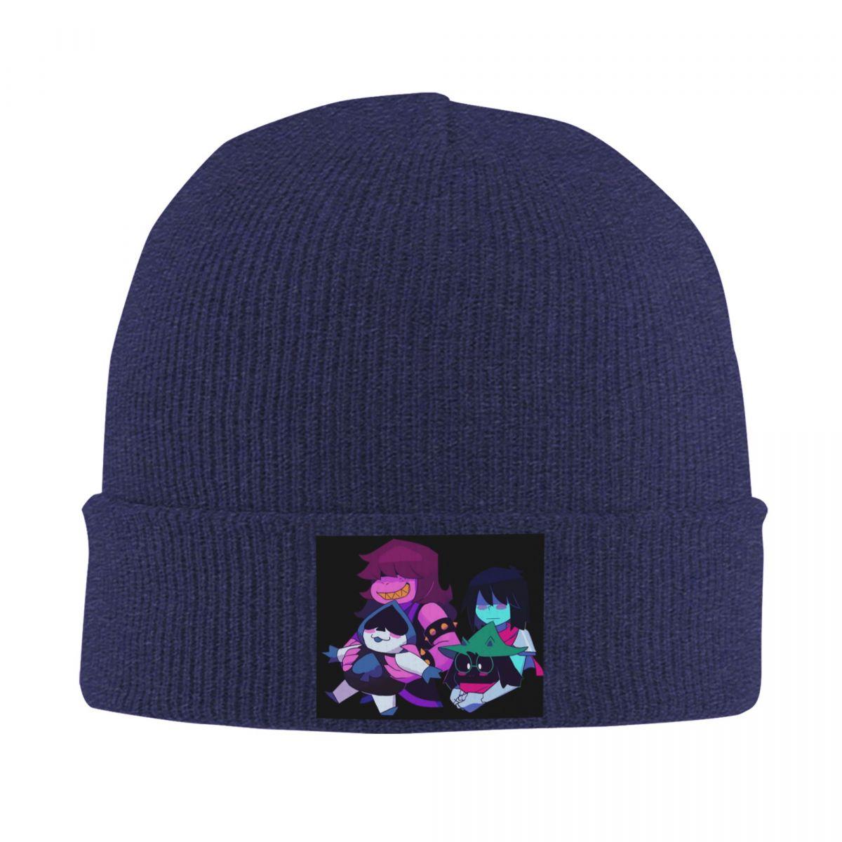 

Game Deltarune Kris Ralsei Susie Warm Knitted Cap Fashion Bonnet Hat Autumn Winter Outdoor Beanies Hats for Unisex Adult One Size
