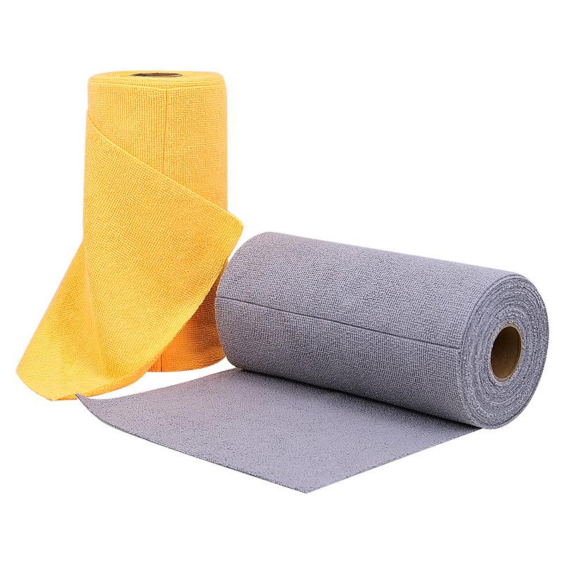 Lot de 20 rouleaux de chiffons de nettoyage en microfibre super absorbants pour la cuisine et la vaisselle