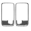 For Dodge Challenger 2008-14 Carbon Fiber Interior Door Handle Panel Cover Trim