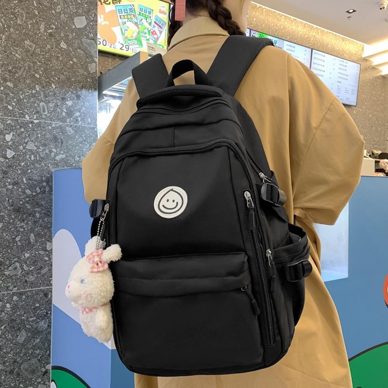 Korean version ins style versatile student schoolbag female,Japanese versatile high school junior high school student backpack large capacity backpack