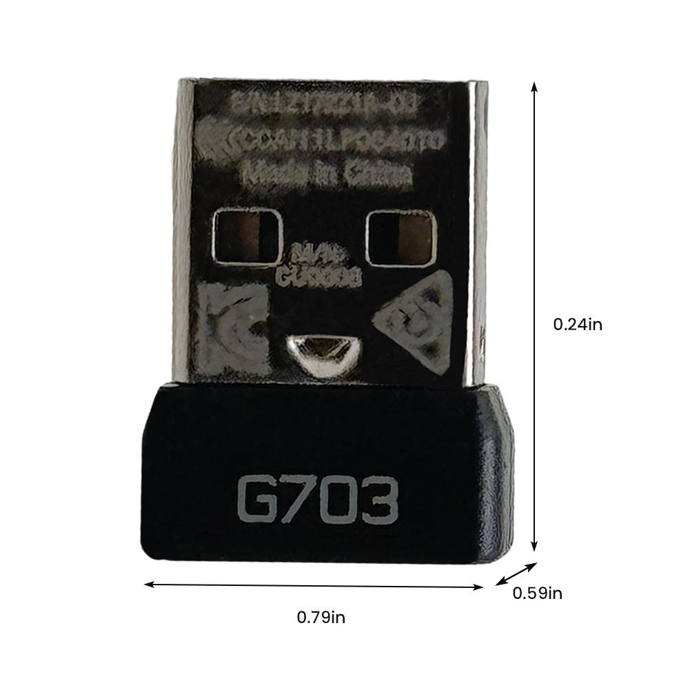 USB Receiver Mouse Receiver Adapter Wireless Dongle Adapter for Logitech G Pro Wireless/G Pro X Superlight