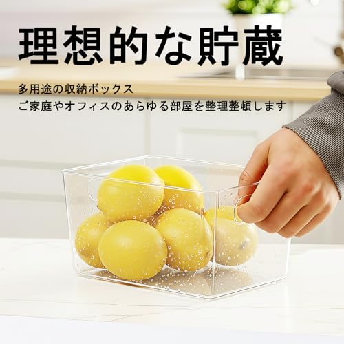 Transparent Storage Box with Drawer and Handles, Perfect for Kitchen Storage, Small Organizers, and Refrigerator Storage, Perfect for Storing Snacks,