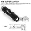 (Without Battery)Car Mounted Air Outlet Thermometer Digital Car LCD Clock Electronic Car Automotive Clock Meter Blue Backlight