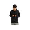 Adidas Originals Essentials Solid Logo Fleece Hoodie, Men Black Soft Fleece Fabric Long Sleeve Daily Streetwear Casual Sports Tops H34652