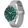 Hugo Boss 1513905 Ceas pentru bărbați Admiral Chronograph cu cadran verde