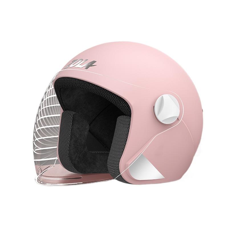 Winter Helmet Belt Scarf Electric Car Helmet Men and Women Universal Cat Ear Helmet Hard Hat