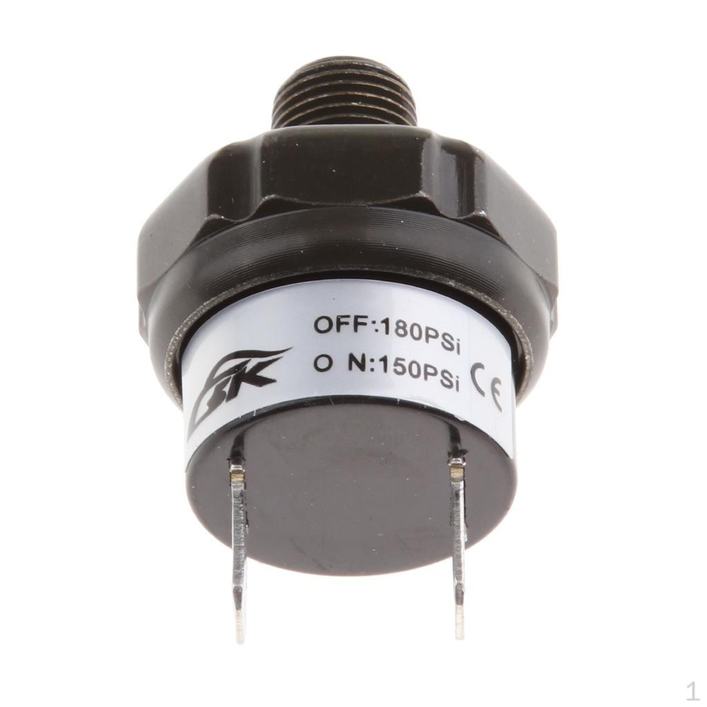 

12 Переключатель давления, универсальный переключатель управления воздушным компрессором автомобиля