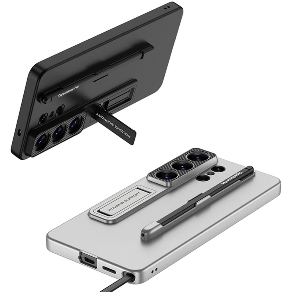 GKK Чохол для Samsung Galaxy S26 Ultra Тонкий з підставкою Задня кришка телефону з полікарбонату зі стилусом