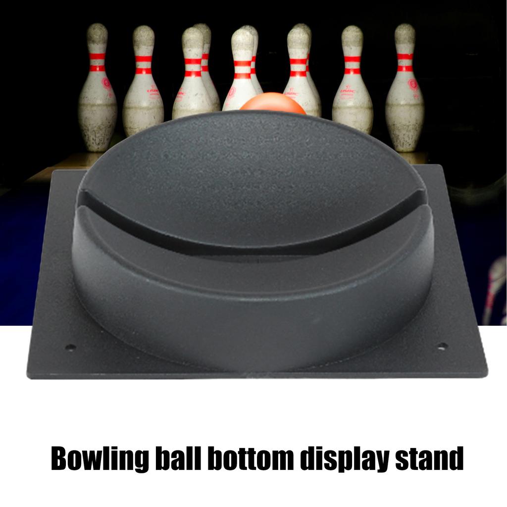 Bowling Ball Pedestal Ball Display Holder Soccer Ball Stand for Basketball Football Volleyball Softball Bowling