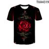 3D Print Butterfly T Shirt Men Women Children Summer Short Sleeve Flower T-shirt Streetwear Tee Insect Cool Boy Girl Casual Tops