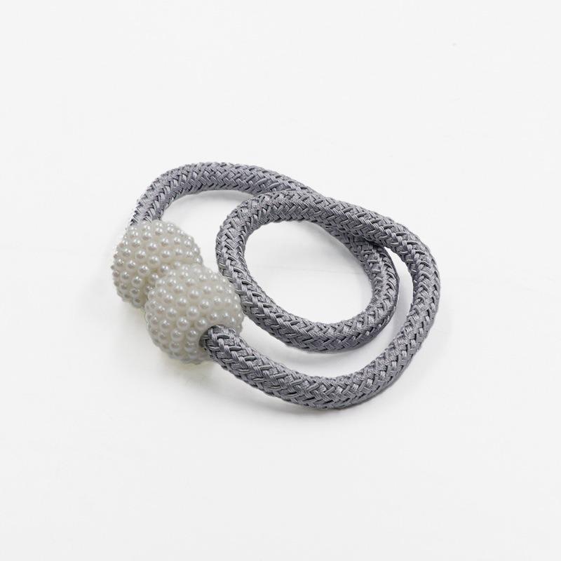 2-Pack  Strong Magnetic Curtain Tiebacks, No Drill Decorative Holder for All Window Drapes, Easy  Install  Home  Decor