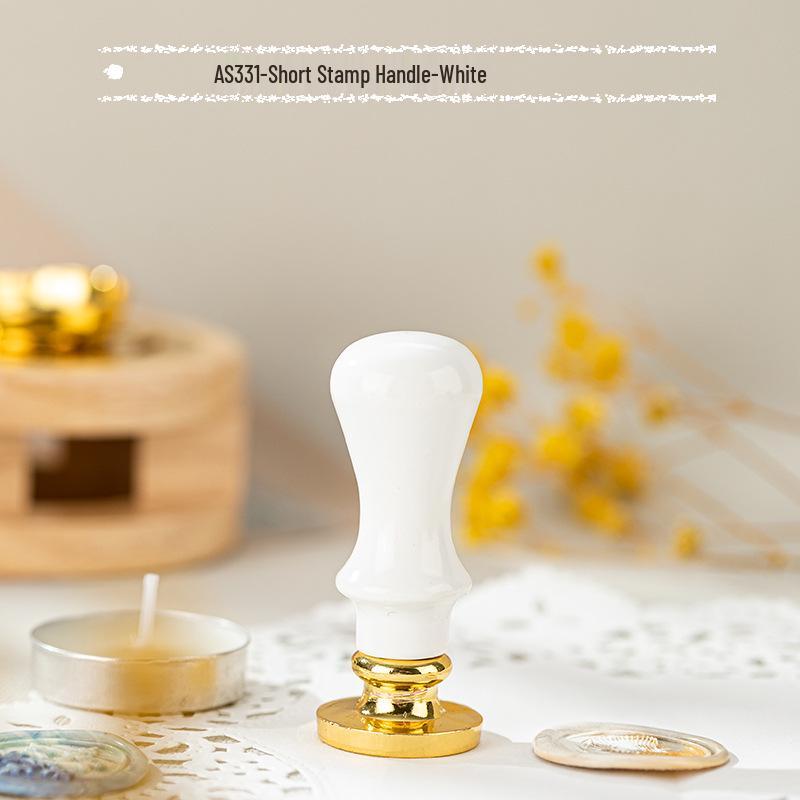 Retro Magic Academy Sealing Wax Stamp with Roman Column Handle