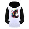 5712 Kids Boys Girls Singer Printed Hooded Pocket Long Sleeves Hoodies