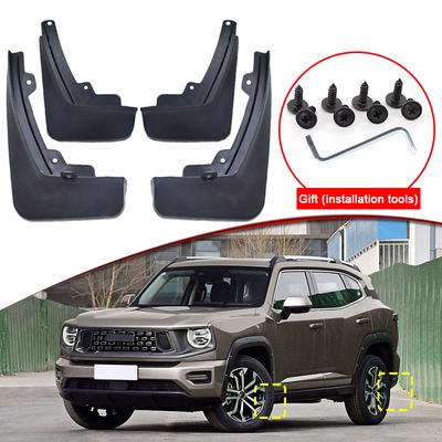 Car Styling For GWM HAVAL H7 2024 2025 2026 ABS Car Mud Flaps Splash Guard Mudguards MudFlaps Front Rear Fender Auto Accessory