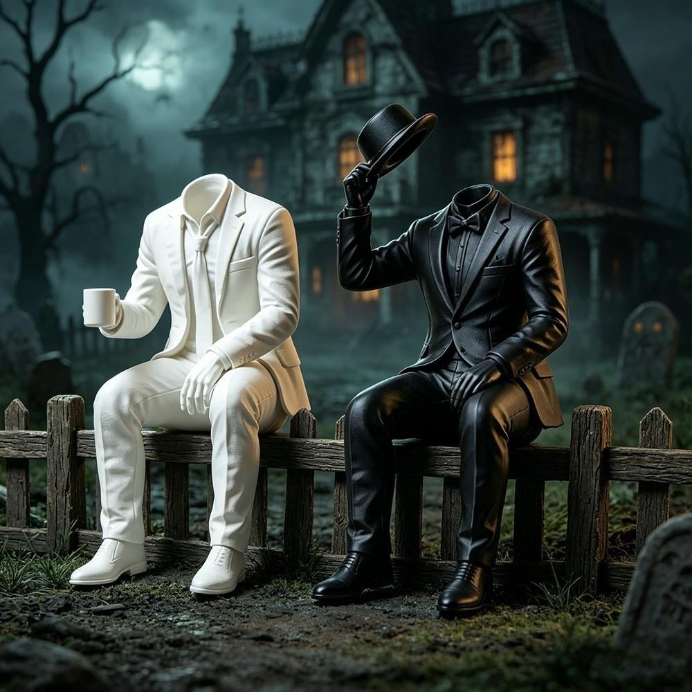 3D Printed Magician Statue Home Decoration Sitting Man Figurine  Bookshelf Decor