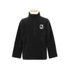 Mini Rodini 1100012199  MicroFleece Zip Ls Tee  Micro Fleece Half Zip Up Kids Long Sleeve Tee