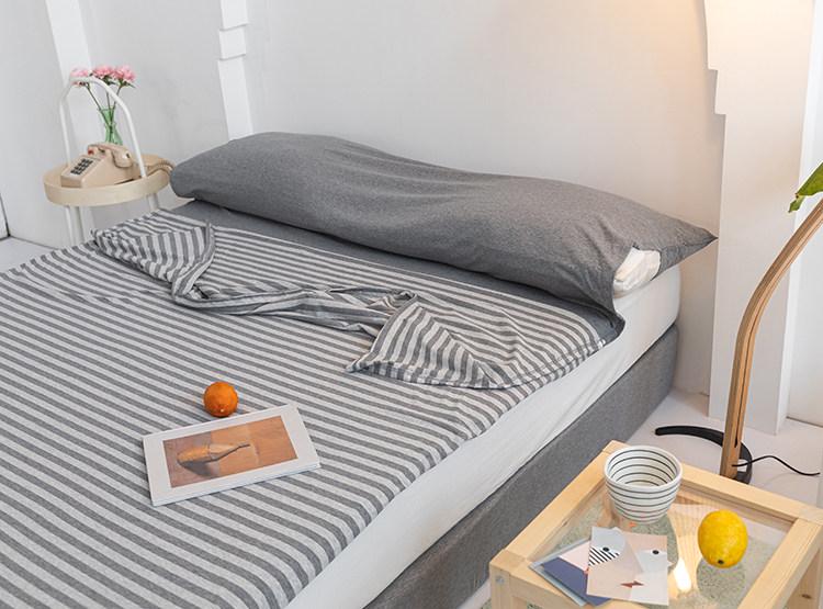 All-Cotton Stain-Proof Travel Sleeping Bag and Portable Duvet Cover