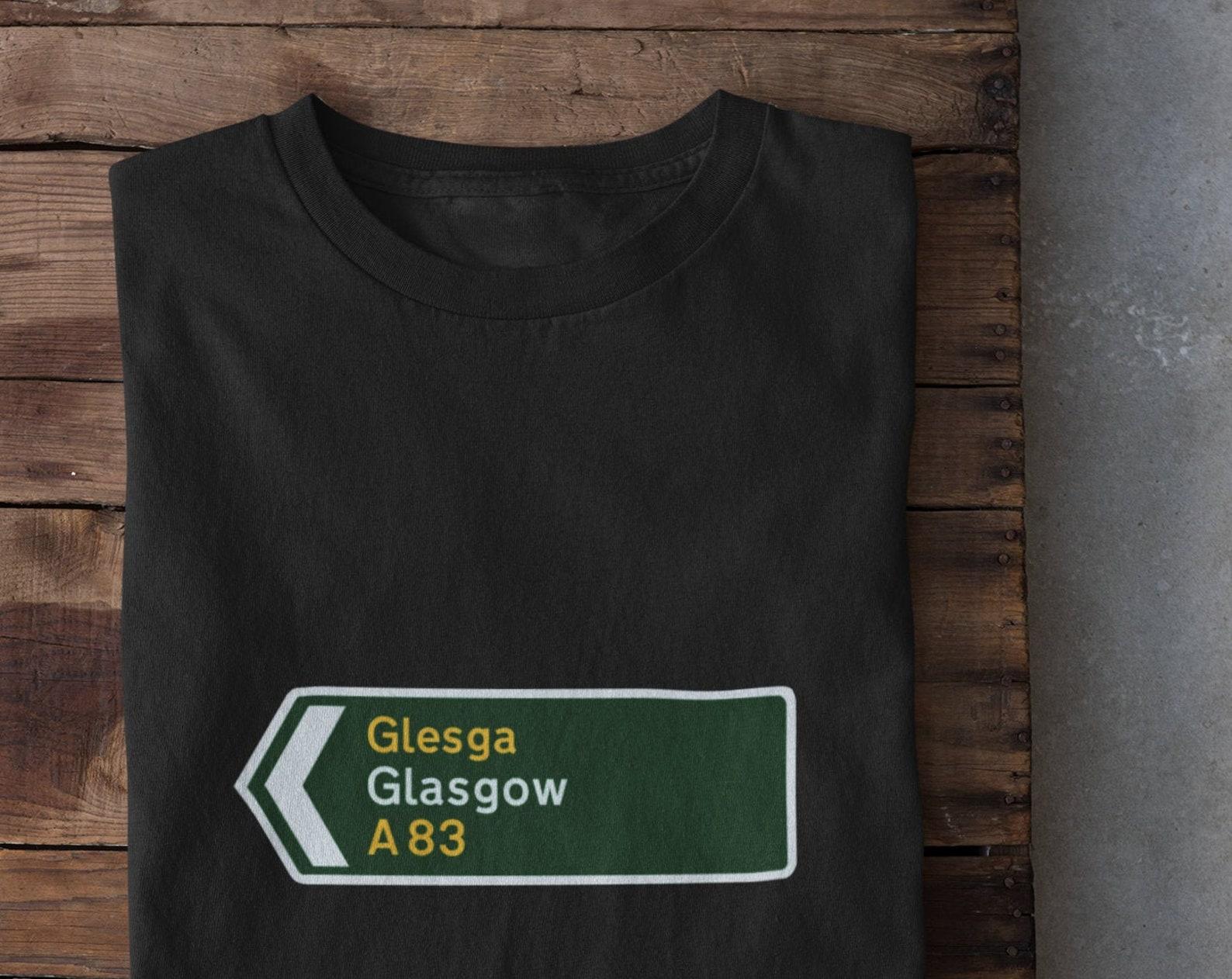 Glasgow T-shirt Slang Phrase for Glasgow Funny Tee Scottish Tee Humorous T-shirt Parody T shirt Scotland Gift for holiday Glasgow patter tee S
