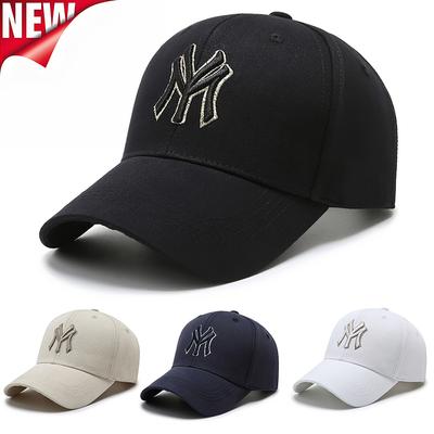 MY Letter Embroidery Hiphop Baseball Cap Snapback Hat Adult Sunshade Hat Unisex Adjustable Men Women Baseball Caps Cowboy Hat